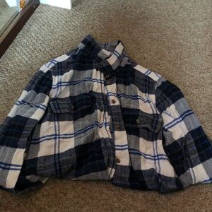 blue flannel